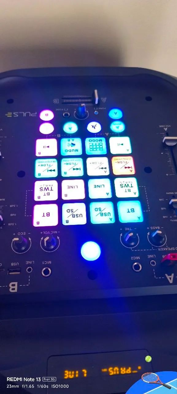 Caixa de som Pulse sp512 função DJ - Foto 2