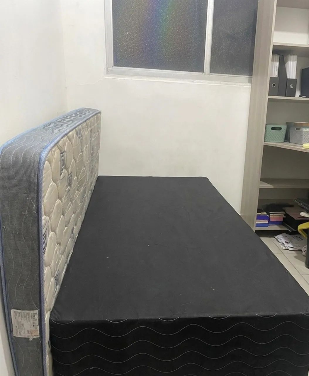 Cama Box de solteiro + colchão (no precinho)  - Foto 2