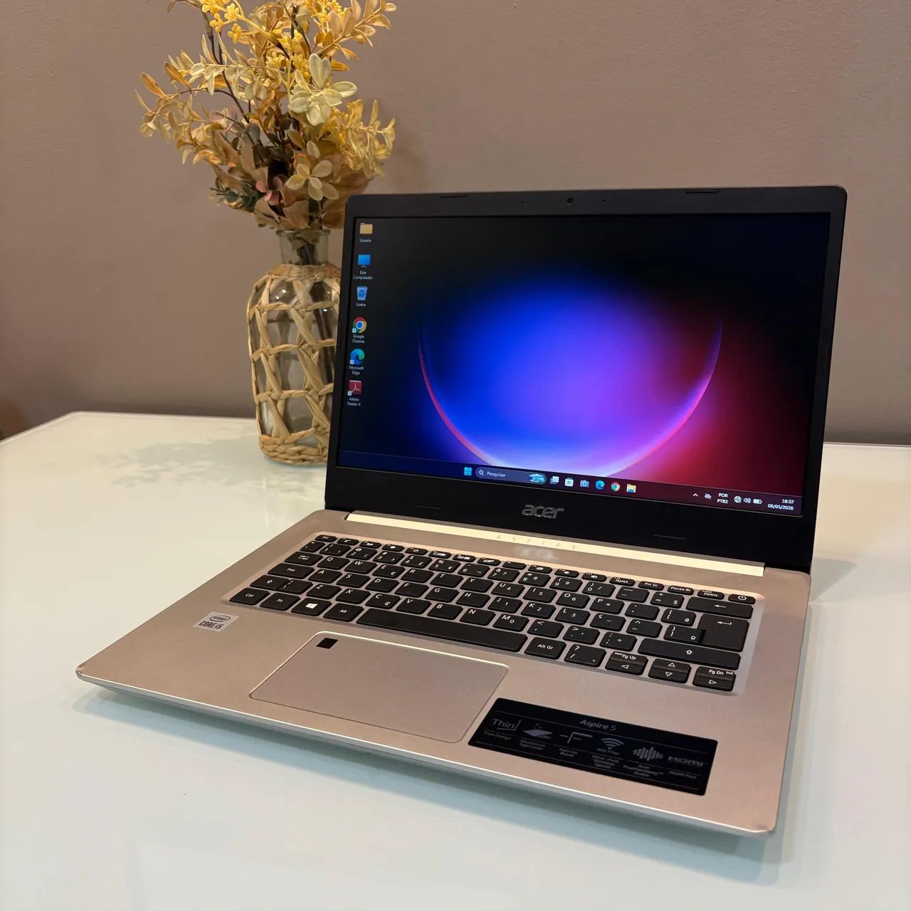 美品★Acer ノートパソコン本体 Core i5/SSD128GB/Win10 Acer 14.0型 ノートパソコン Windows10 Home 64ビット Core i5-1135G7