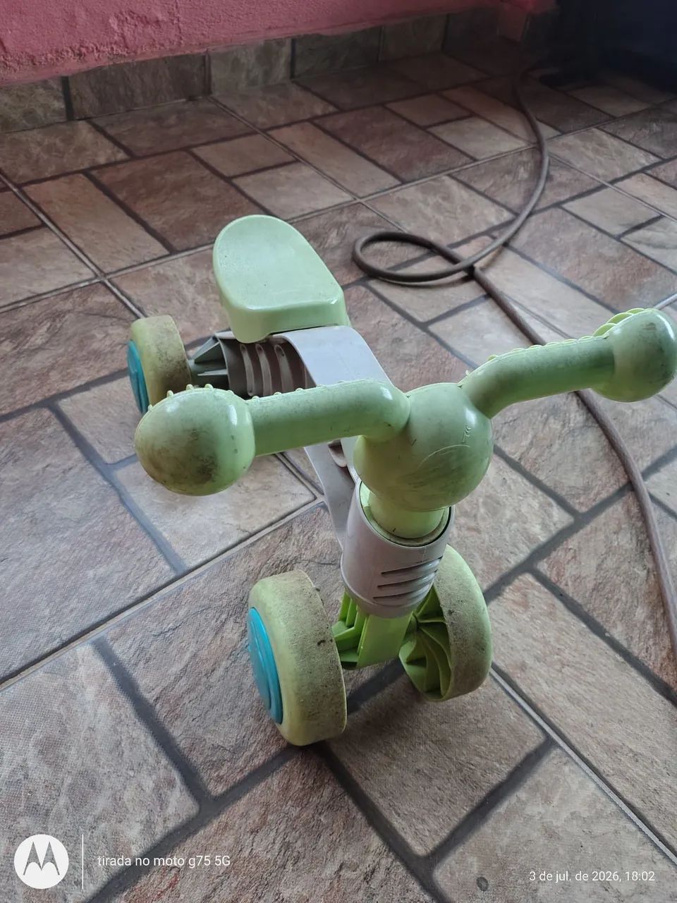 Bicicleta de equilíbrio bebê 