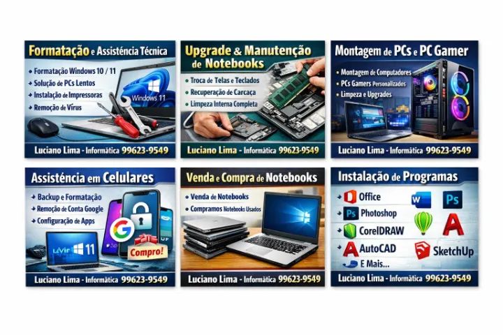 Serviços em informatica