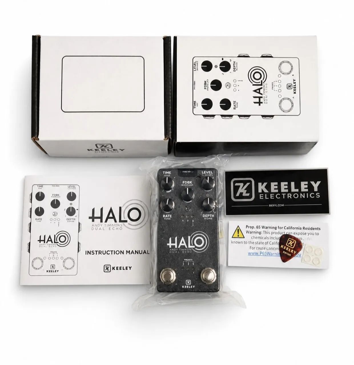 Pedal Guitarra Keeley Halo Dual Echo Andy Timmons 