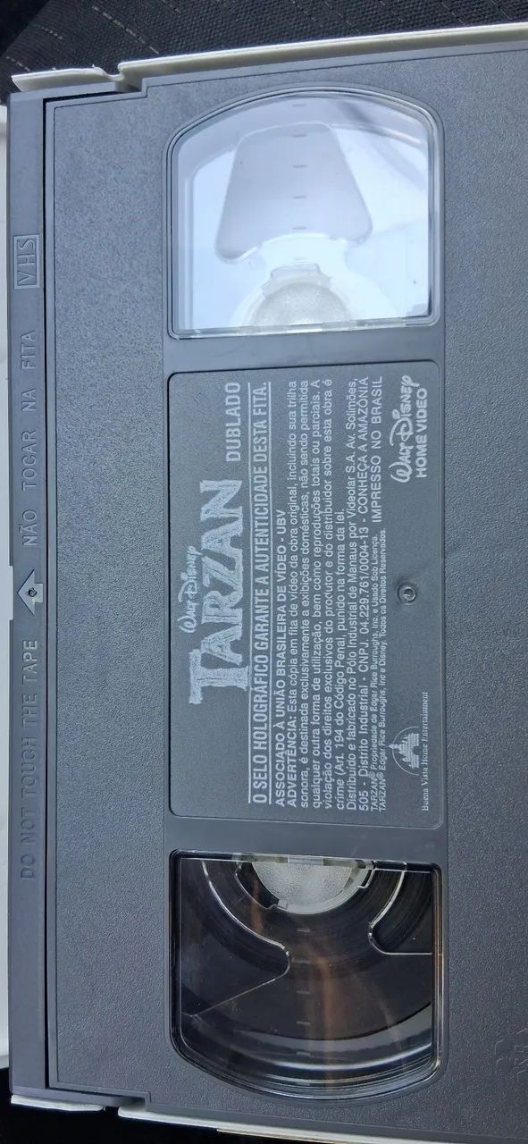 Fita vhs Disney "tarzan" usada  - Foto 3