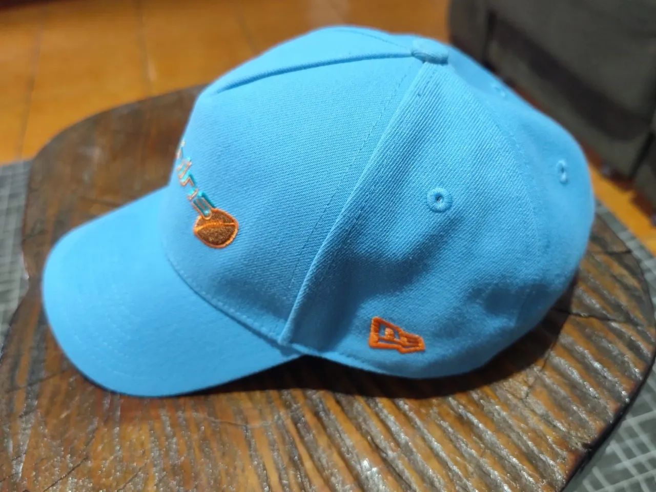 Boné New Era Miami Dolphins NFL 940 A-Frame Core Ball azul - Foto 2