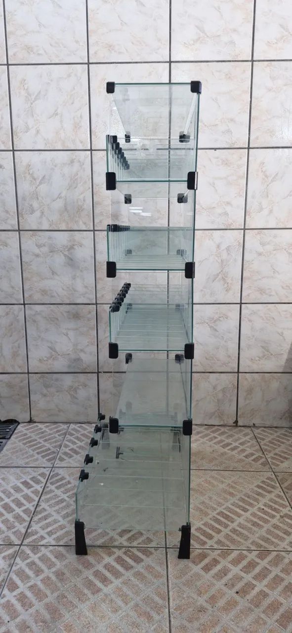 Expositor de vidro com divisórias  - Foto 2