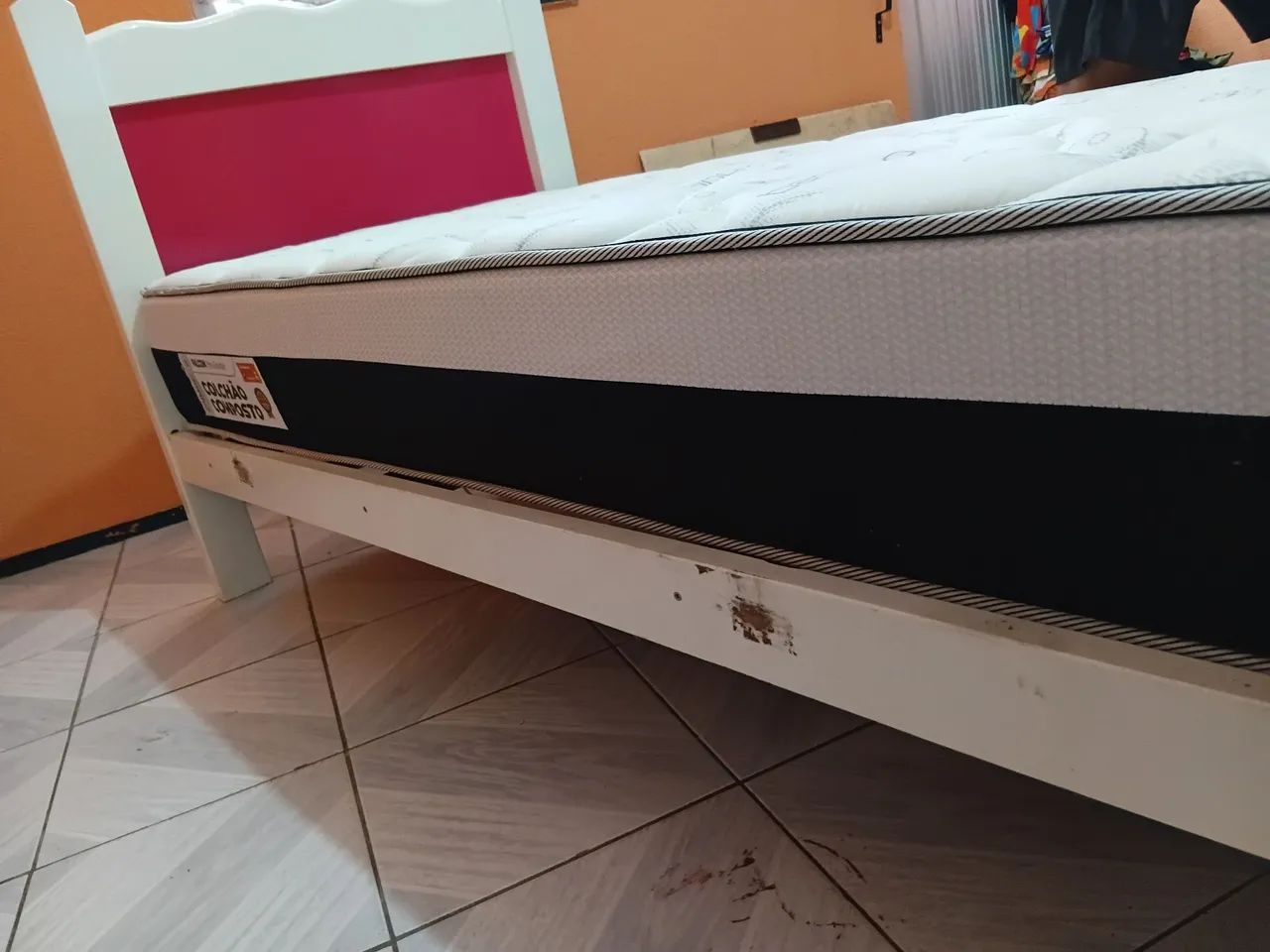 Cama solteiro e colchão  - Foto 5
