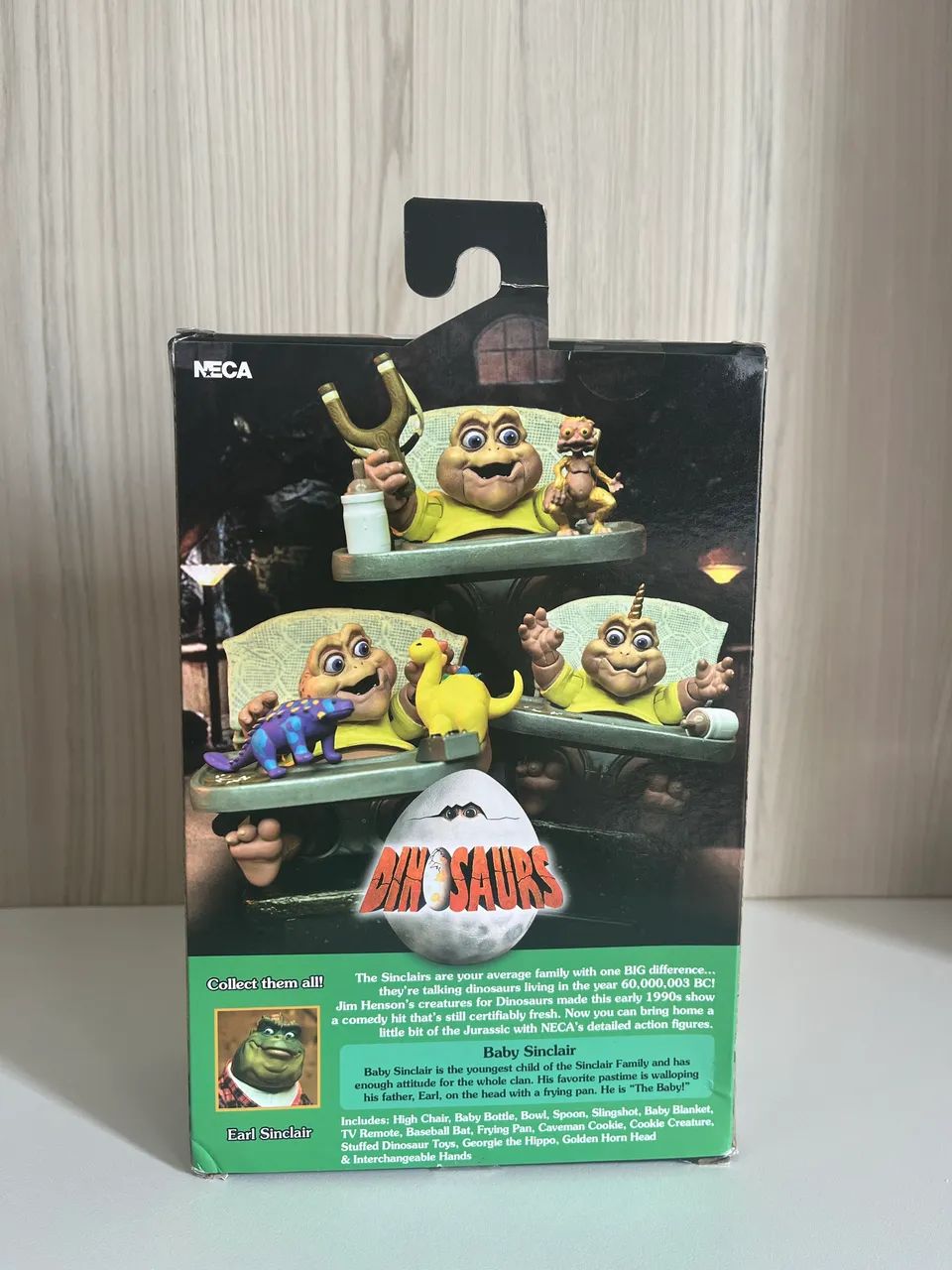 Baby Sinclair Família Dinossauro Neca  - Foto 2