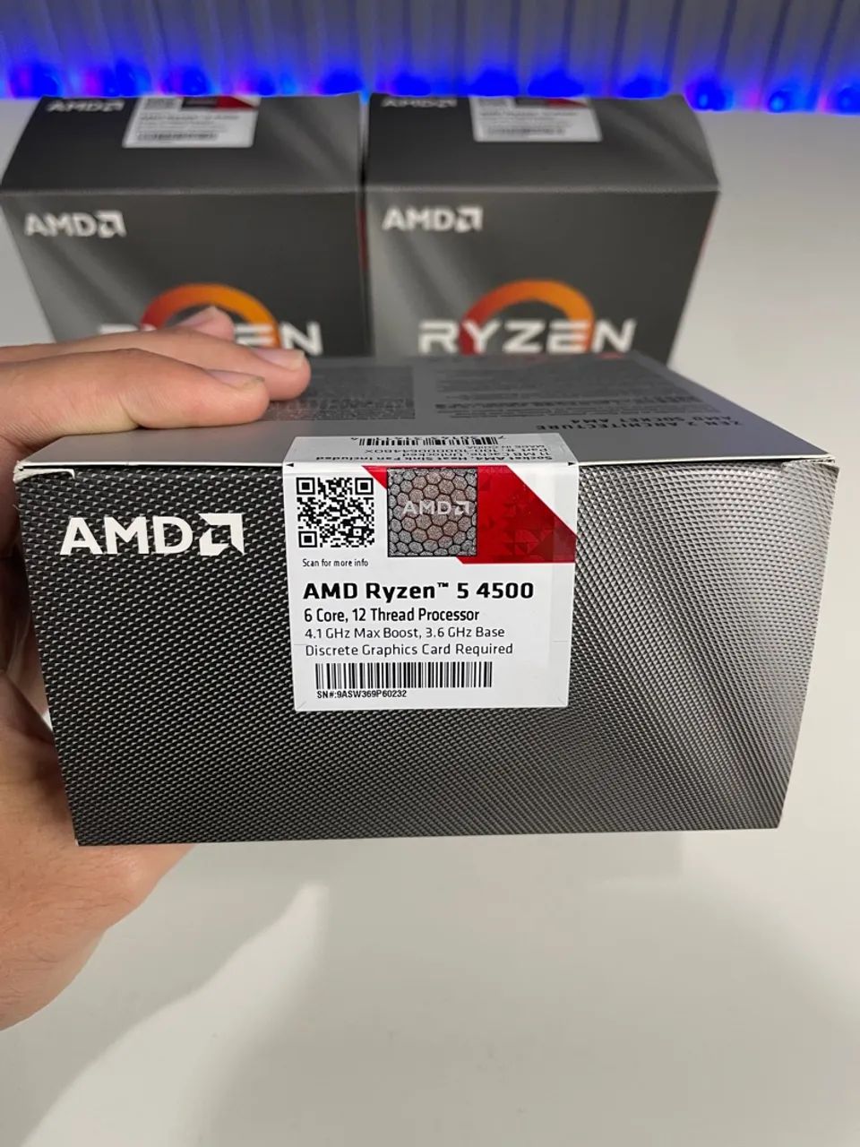 Processador AMD Ryzen 5 4500 Novo Lacrado - Foto 4