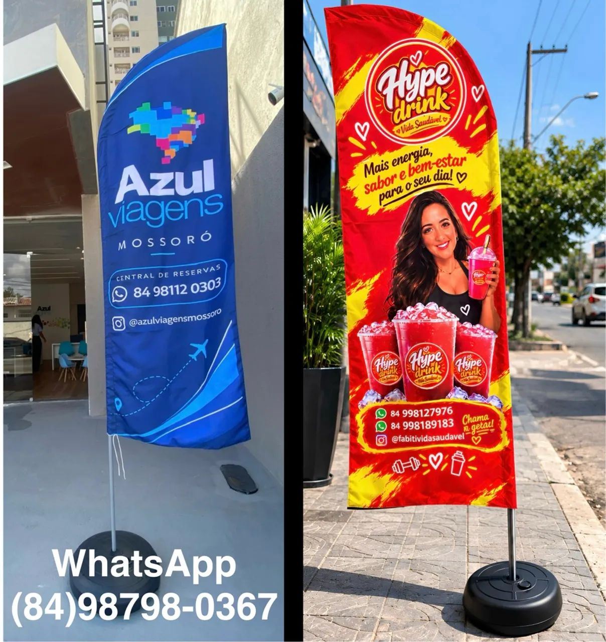Wind banner personalizado 