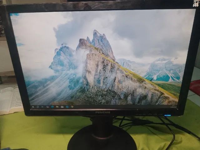 MONITORES LED AOC E POSITIVO - TESTADOS E FUNCIONANDO 100% - Foto 4