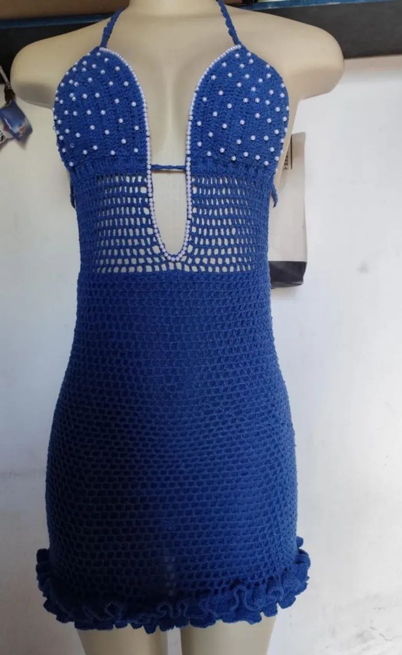 VESTIDO DE CROCHÊ 