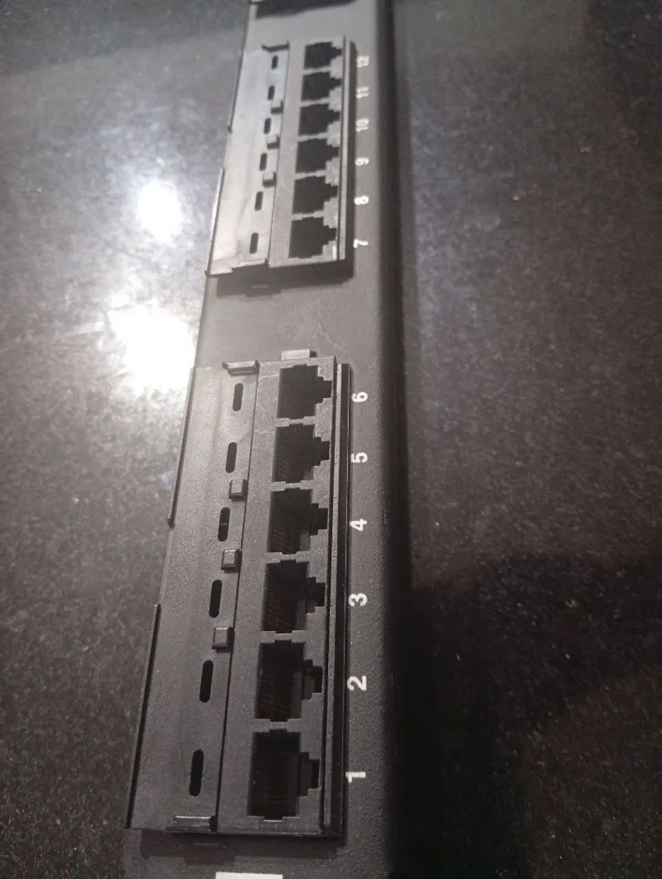 Patch Painel AMP Cat 5e - 24 portas - Foto 4
