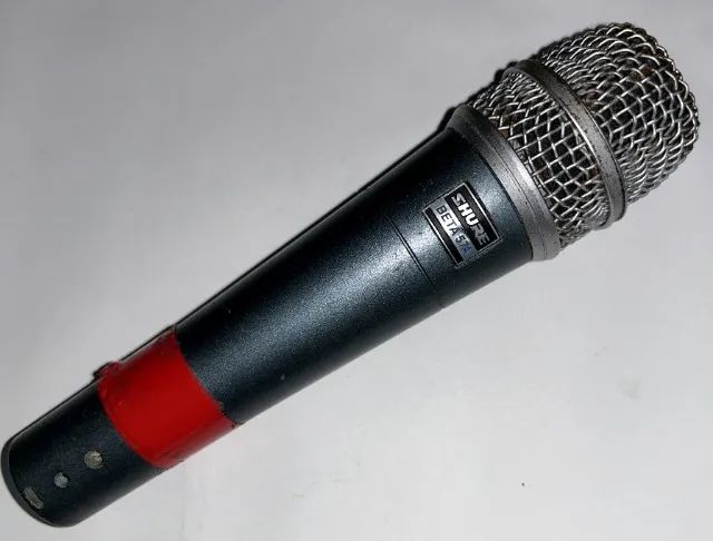 Shure Beta 57a Microfone dinâmico profissional Novo cabo de 10