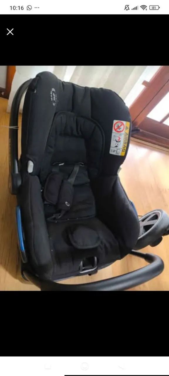 Combo maxicosi bebe conforto e carrinho - Foto 4