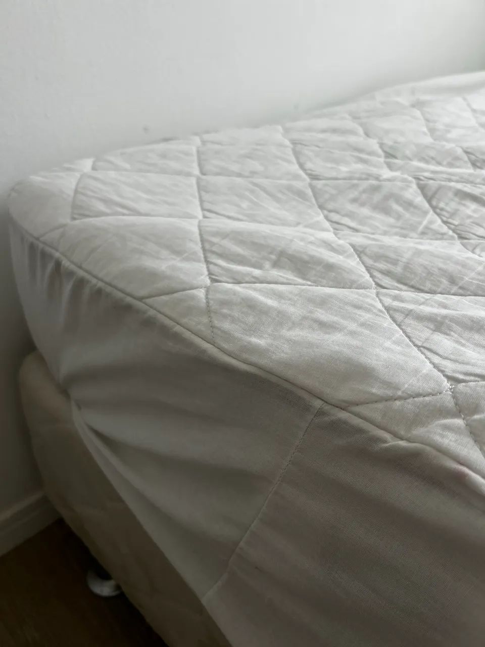 CAMA BOX CASAL USADA EM ÓTIMO ESTADO  - Foto 5