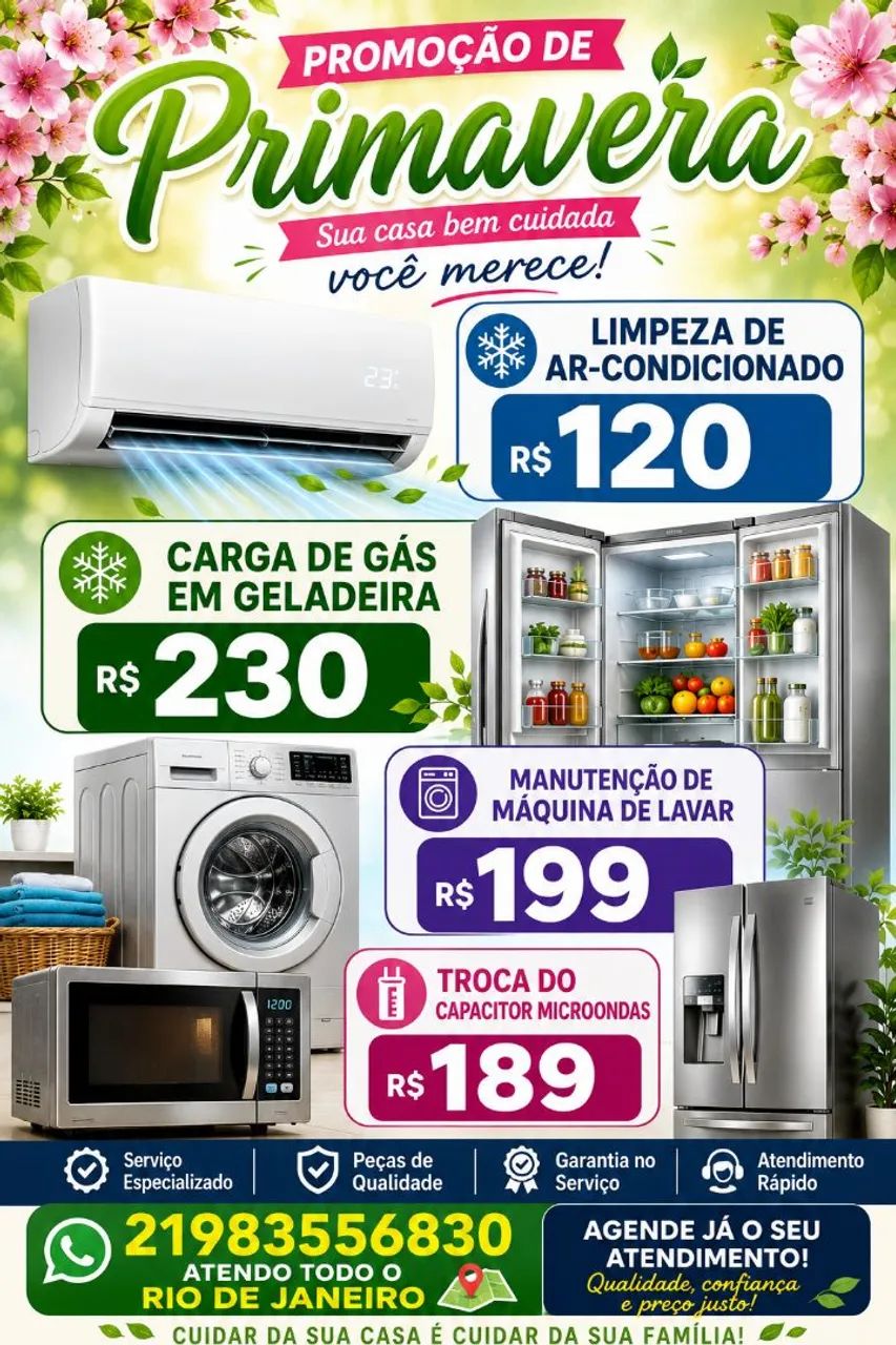 Geladeira consertos