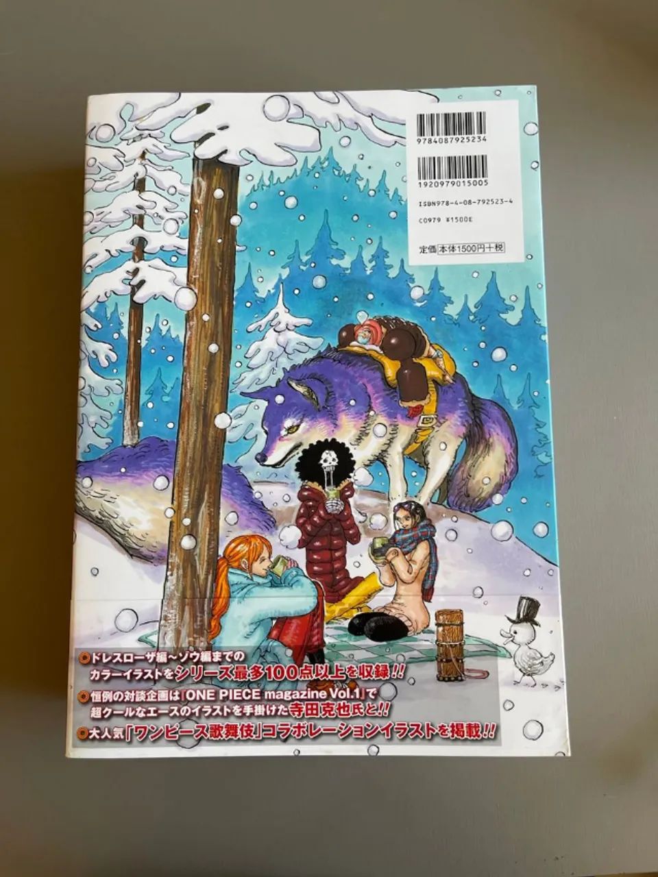 one piece color walk 8 wolf artbook - Livros e revistas - Guarani