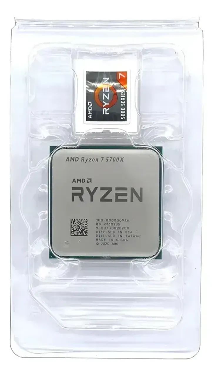 Processador Amd Ryzen 7 5700x - Foto 2