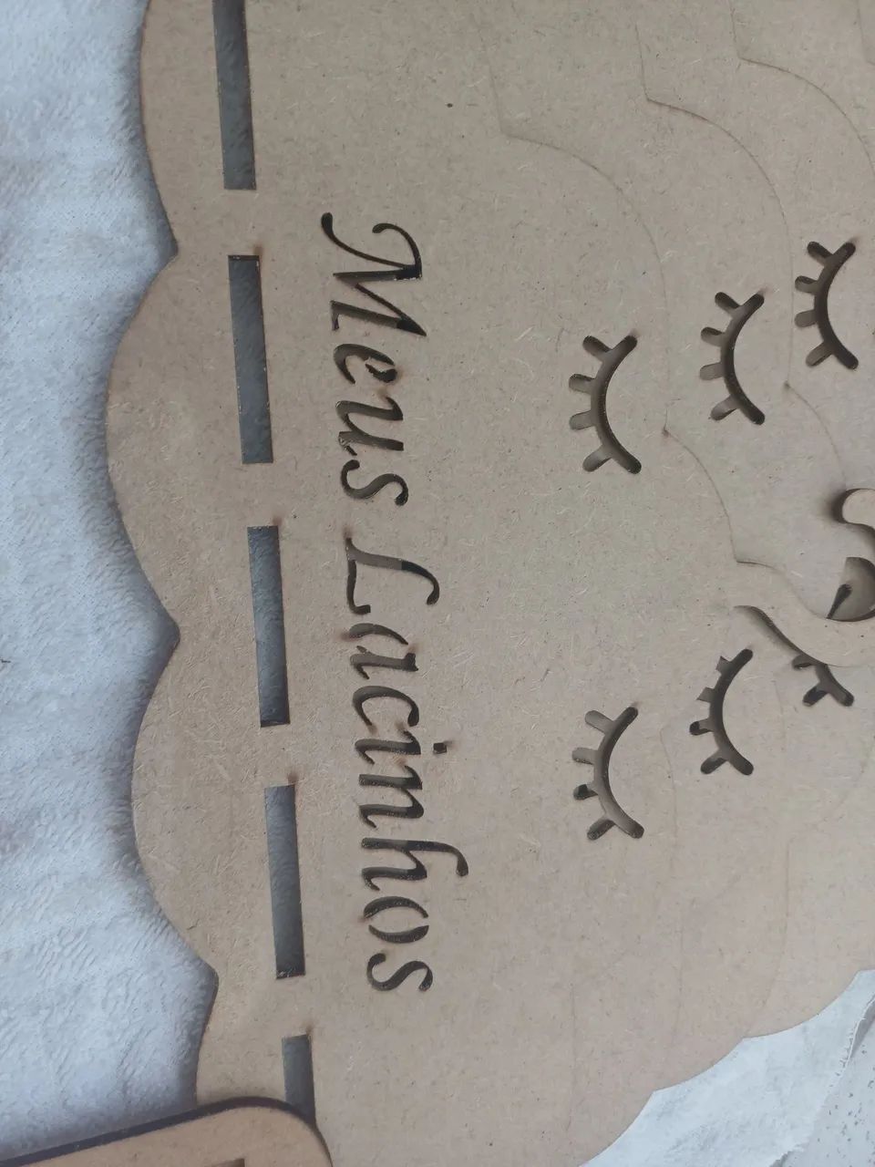 Cabides em MDF CRU - Foto 3