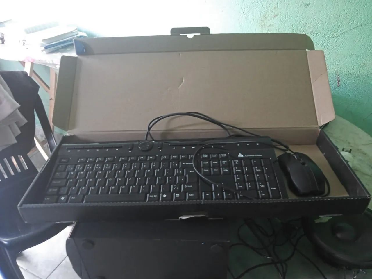 Teclado e mouse 