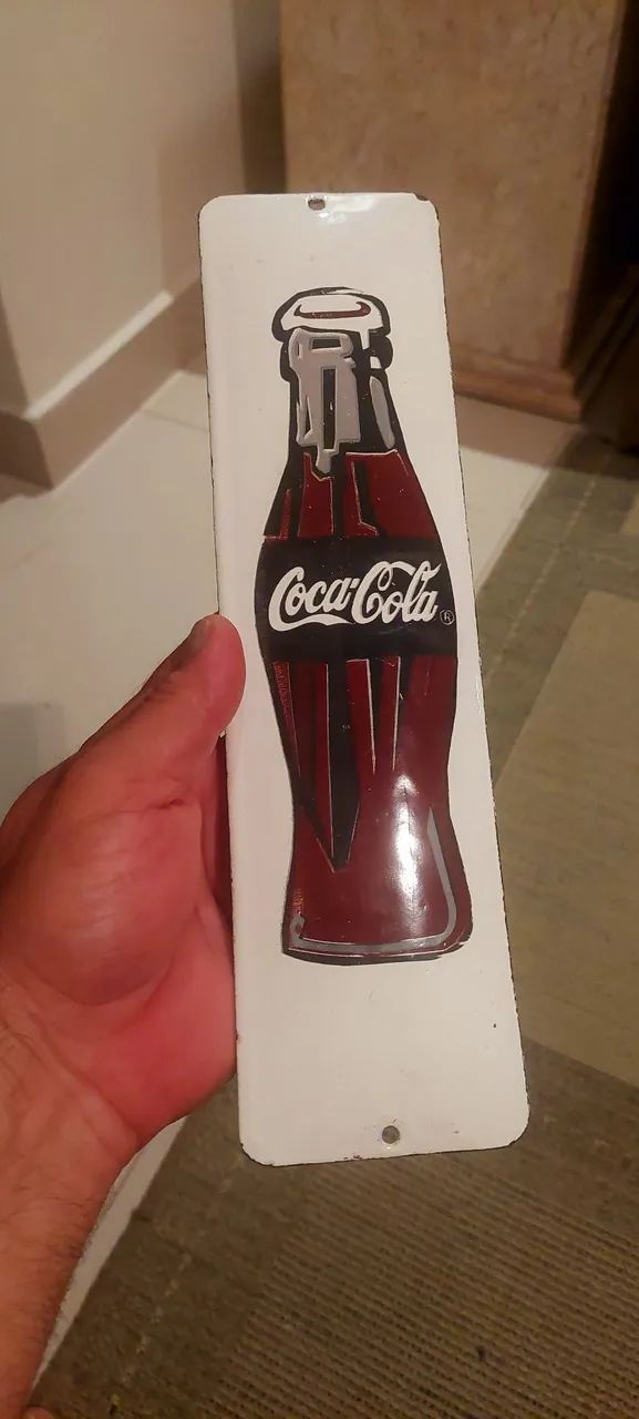 Placa original coca cola rarissima