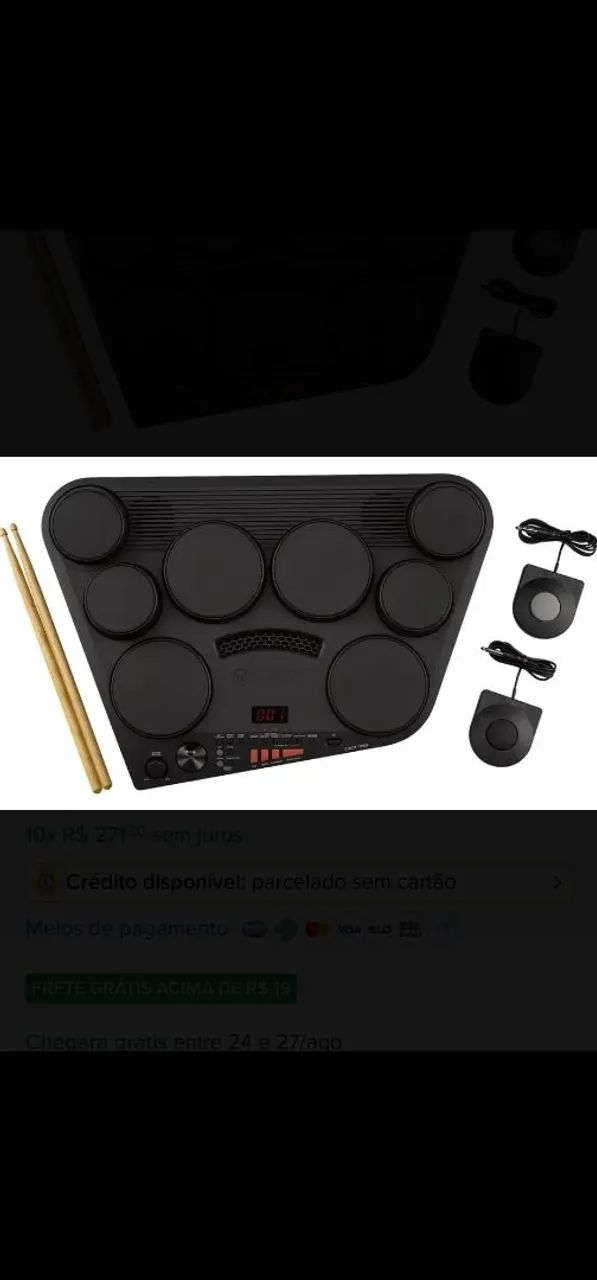 Bateria Eletrônica yamaha DD75