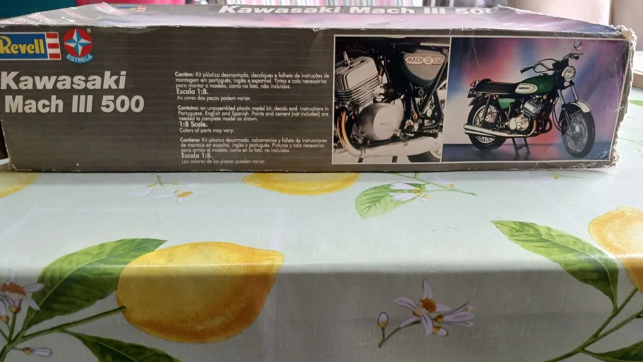 Kawasaki Mach 3 500 "Moto de brinquedo" (Item para Retirada.) - Foto 2