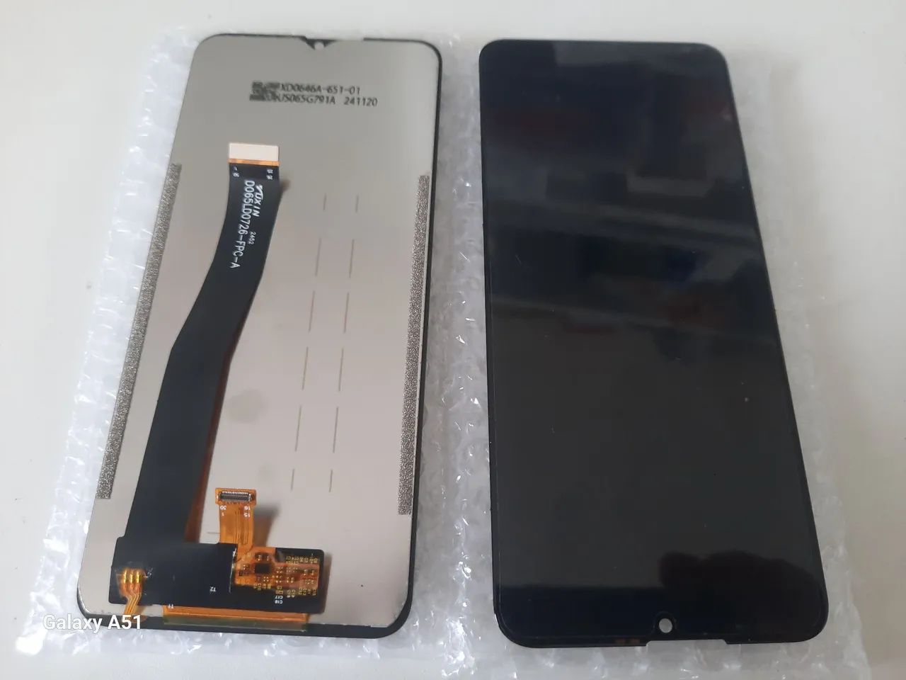 2 placas touch e 1 bateria modelo C48 celular cubot A10 - Foto 5