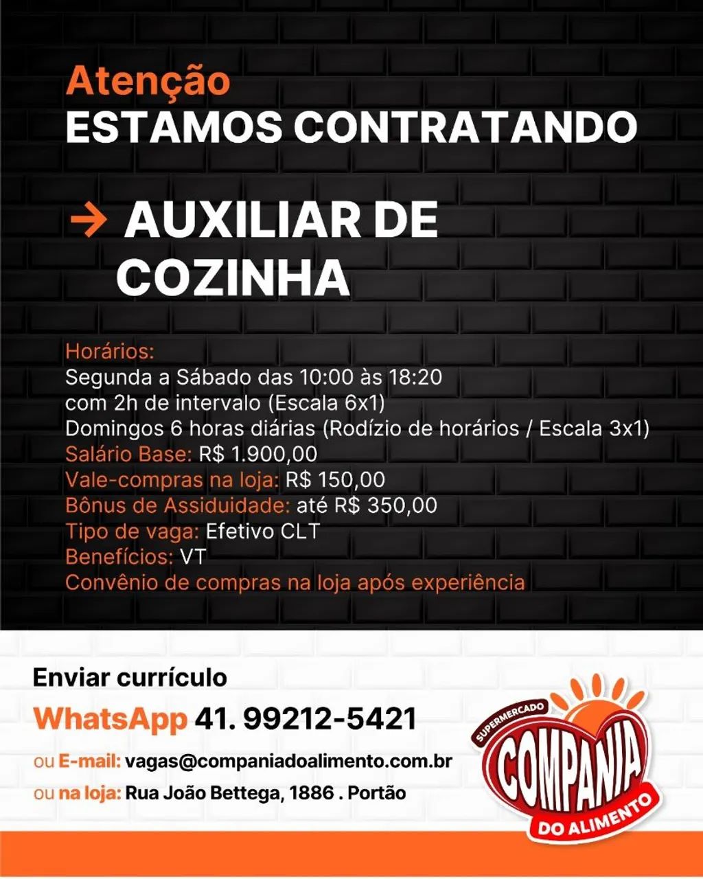 Supermercado contrata - Foto 2