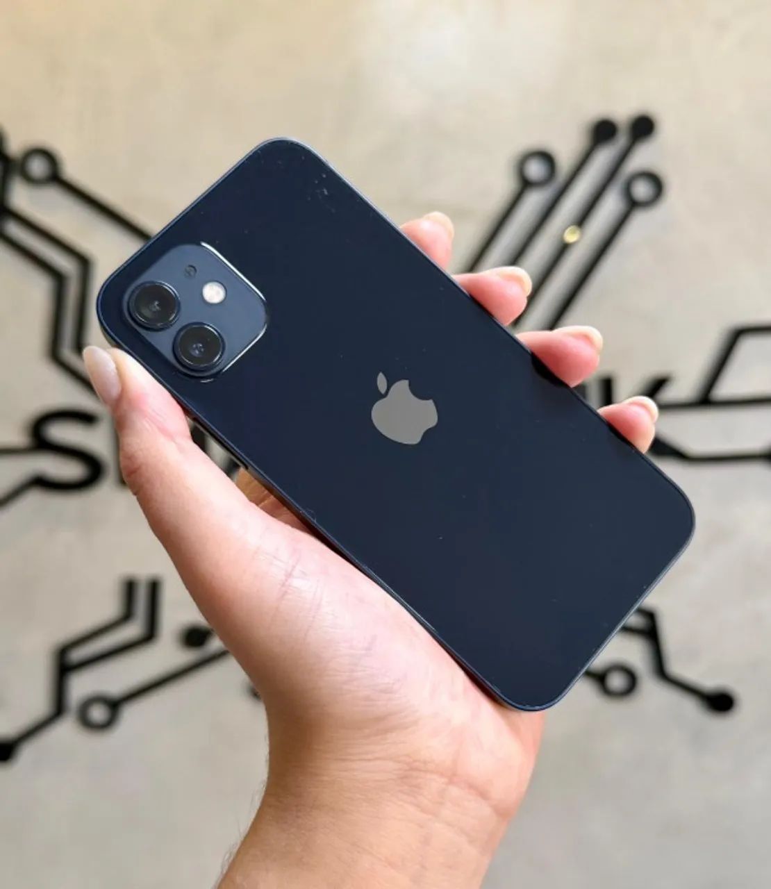 iPhone 12 Black 128GB (Nota e 3 meses de garantia) - Celulares e