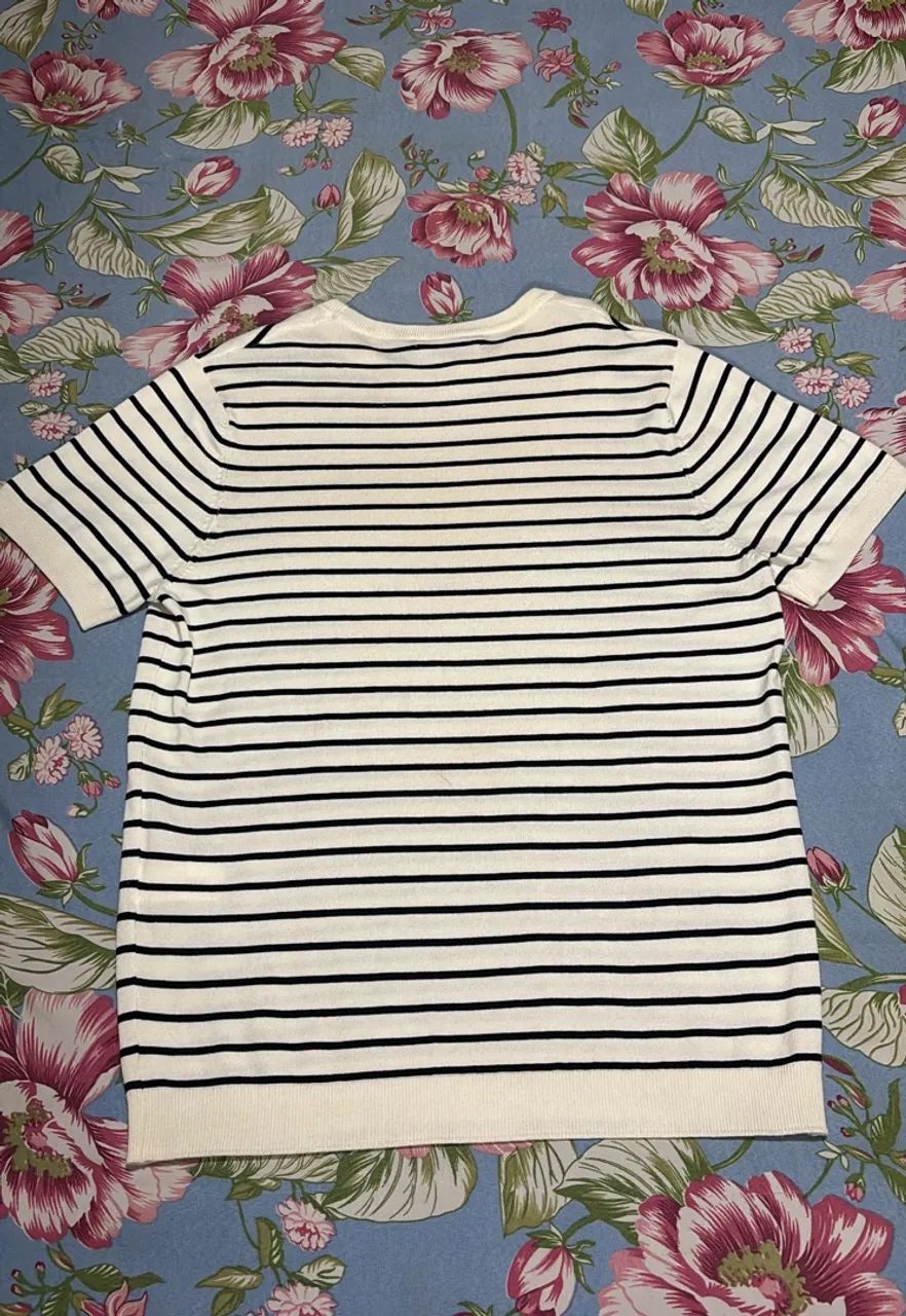 Camiseta Linho Listrada (original) - Foto 2