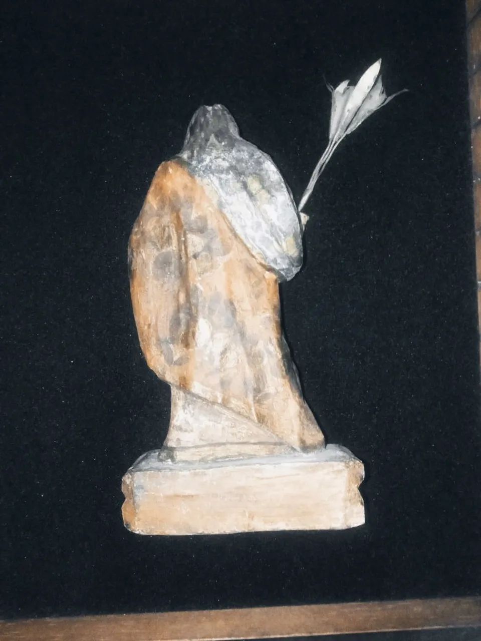 Imagem de são José em madeira. - Foto 2