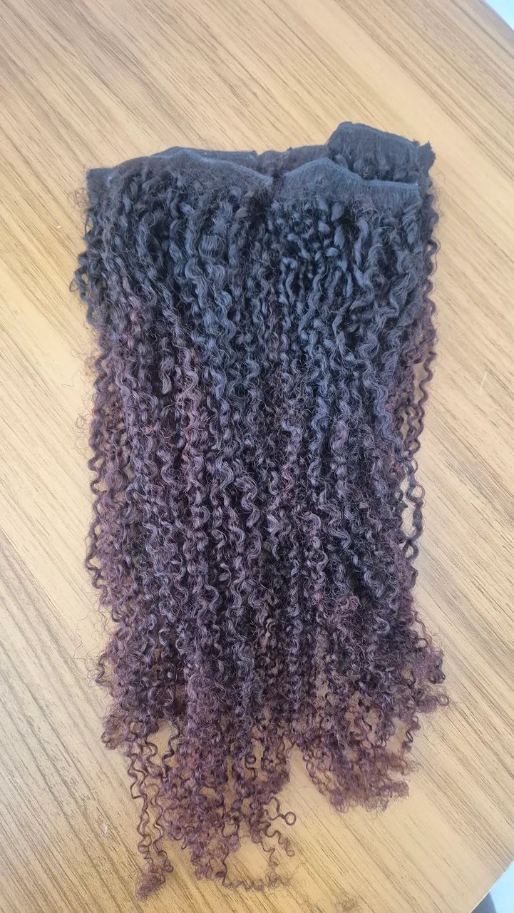Aplique  tic tac cabelo humano 3 c 4a - 7 telas - Foto 3
