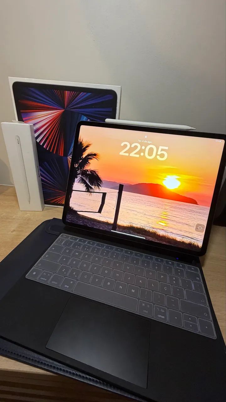 iPad Pro 12,9 polegadas (5ª Geração) Wi-Fi + Cellular + Apple Pincil 2G + CAPA - Foto 3