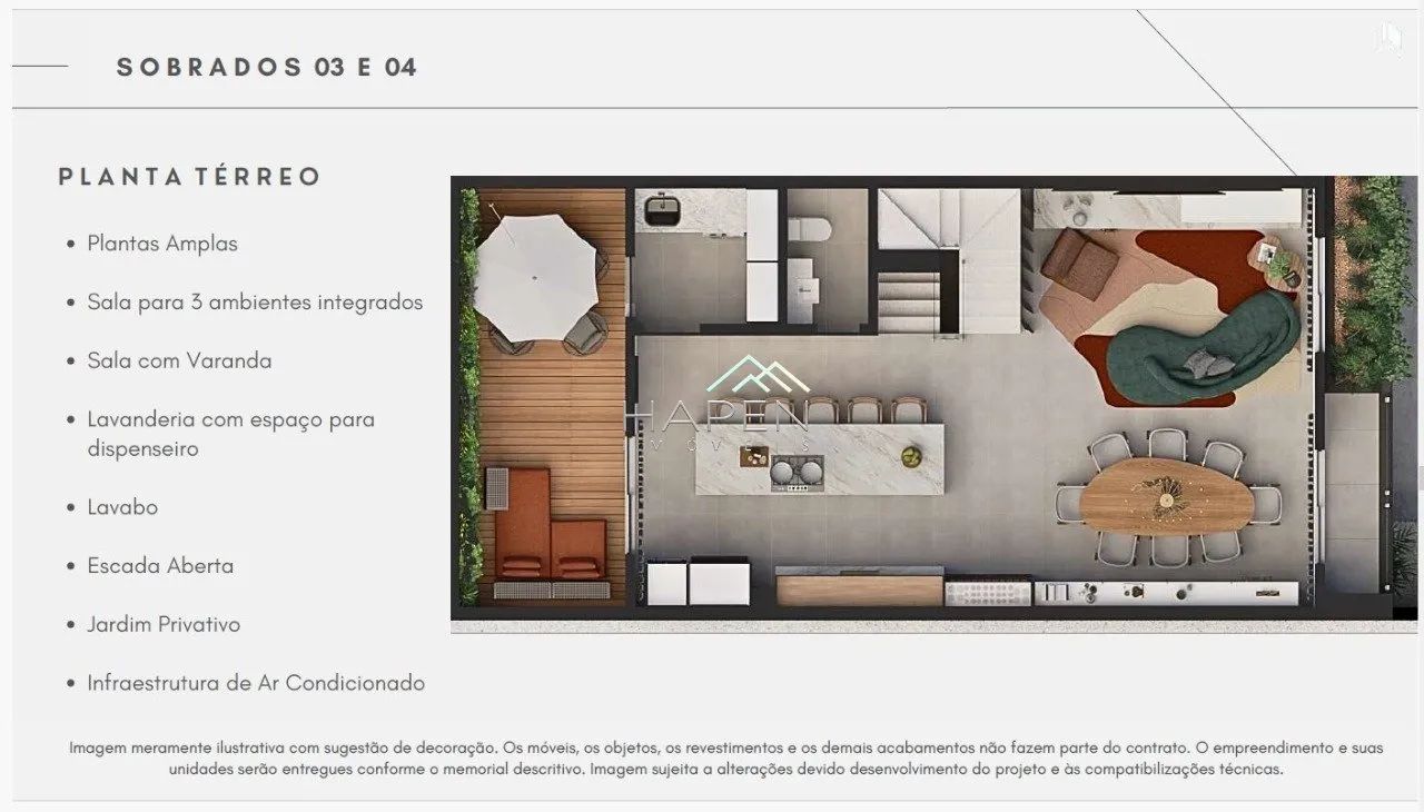 Sobrado com 3 quartos no Ahú - Foto 3