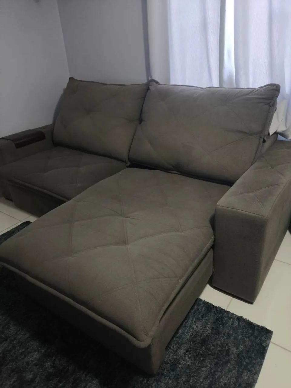 Vendo Sofá Retrátil e Reclinável em ótimo estado.  - Foto 4