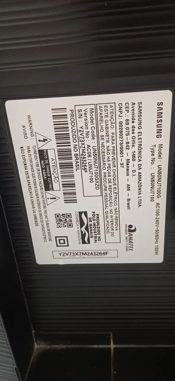 Vd.tv samsung un50nu7100 smart fullhd - Foto 3