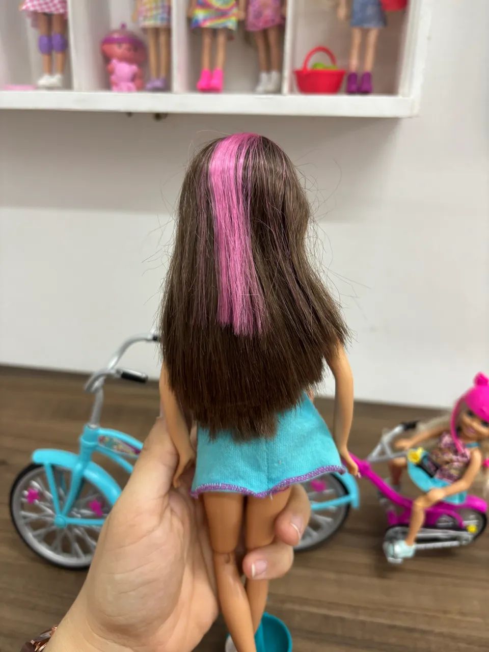 Barbie Skipper e Chelsea (bike dupla) - Foto 3