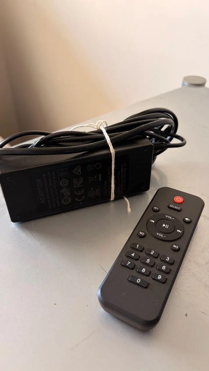 Amplificador & Bluetooth com saída para subwoofer - Foto 4