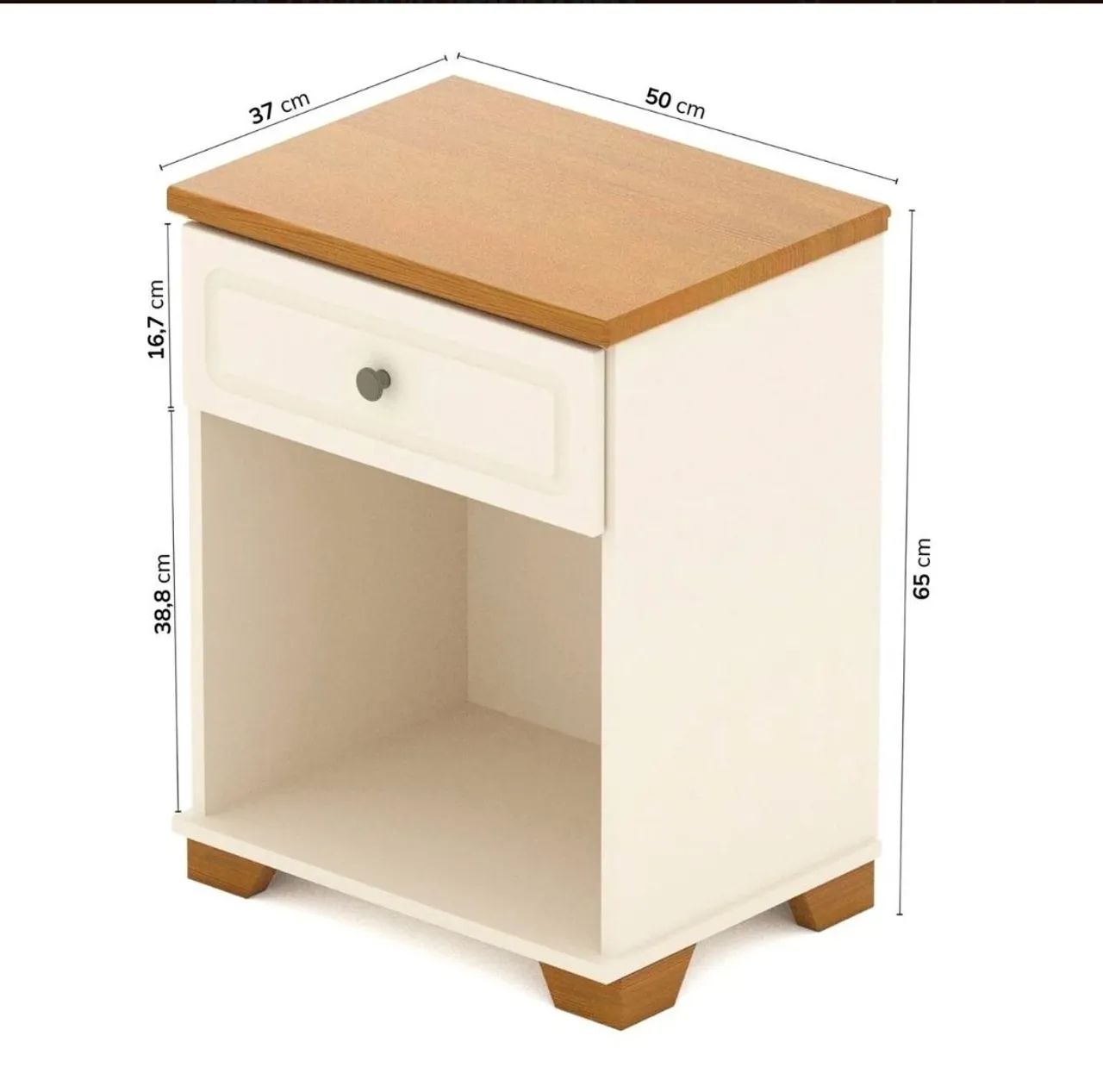 Conjunto de quarto Queen 100% MDF - Foto 3