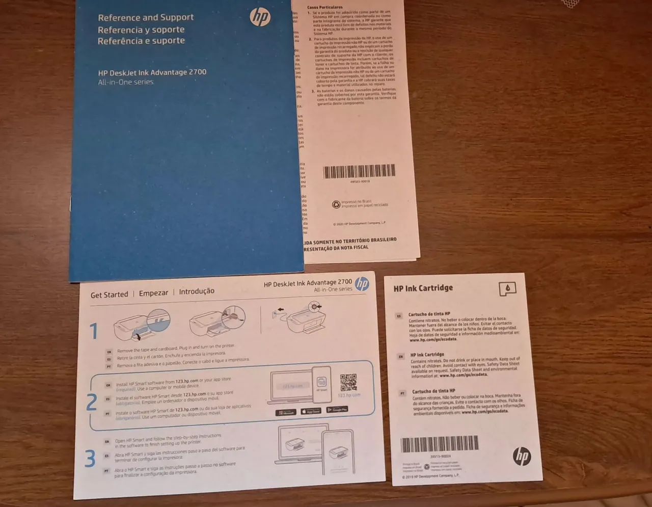 Impressora multifuncional hp deskjet 2700 - Foto 4