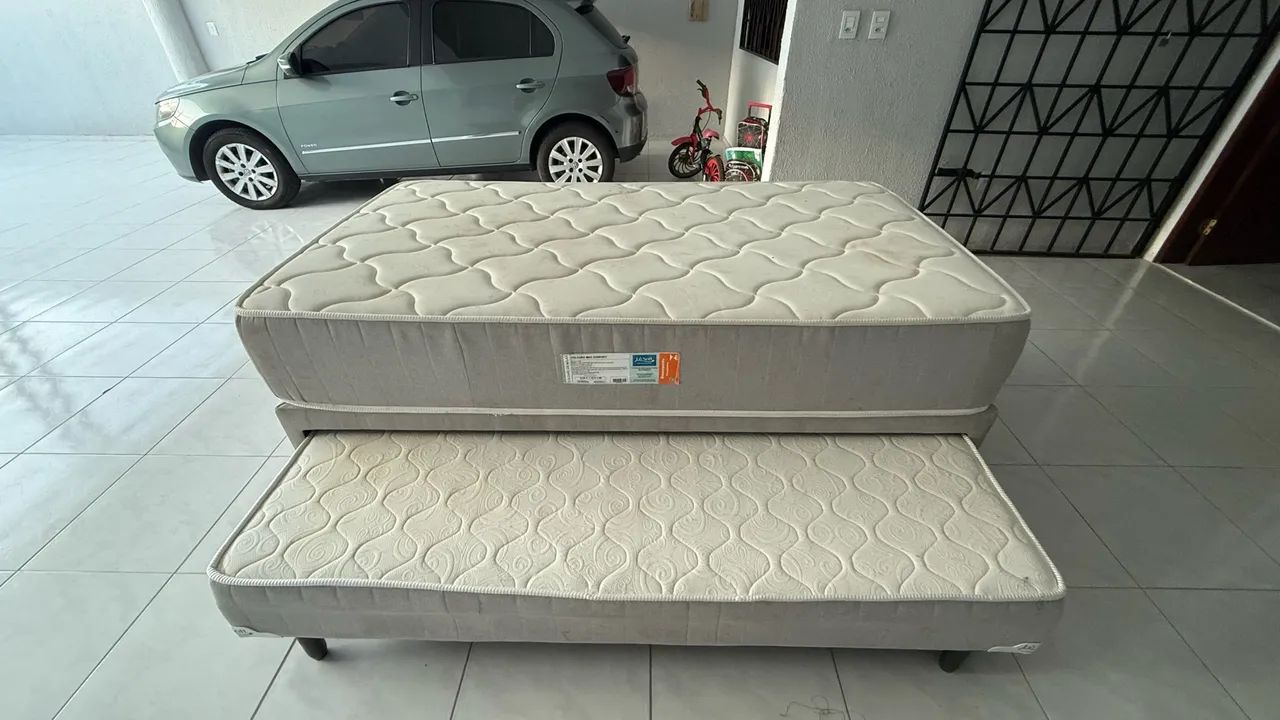 Bicama de solteirão - 1 ano de uso - Foto 2