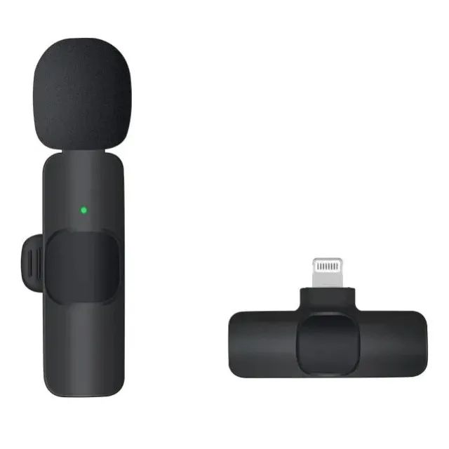 Microfone Lapela Wireless Sem Fio B-Max Android Tipo C
