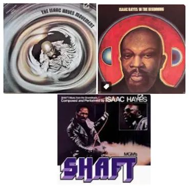 Disco de Vinil (LP) ISAAC HAYES  (combo com 3 discos)