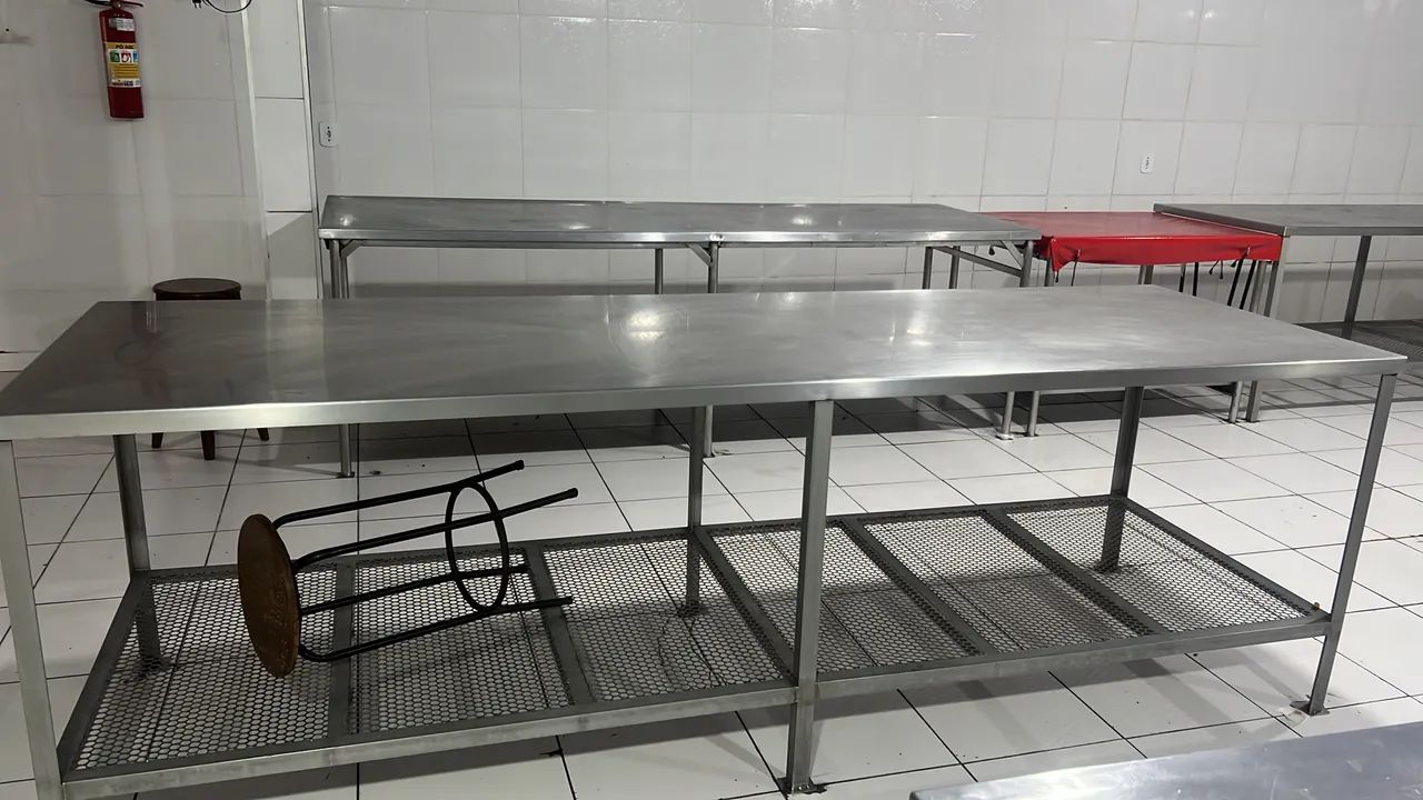 Mesas de inox 304 - Foto 4