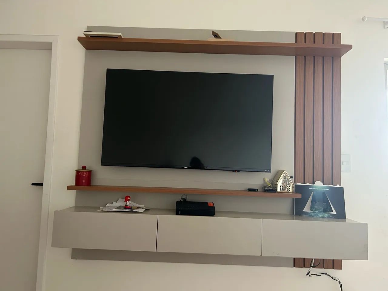 Rack com Painel para TV em MDF