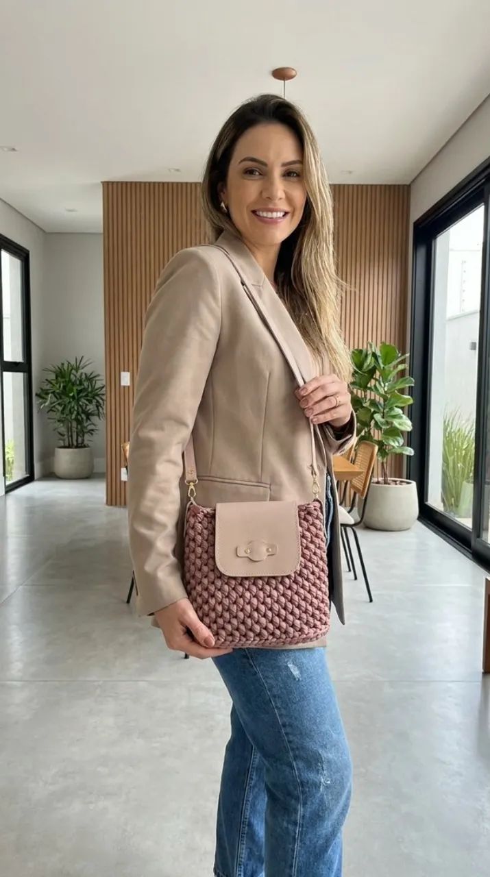 Bolsa de Crochê - Foto 2