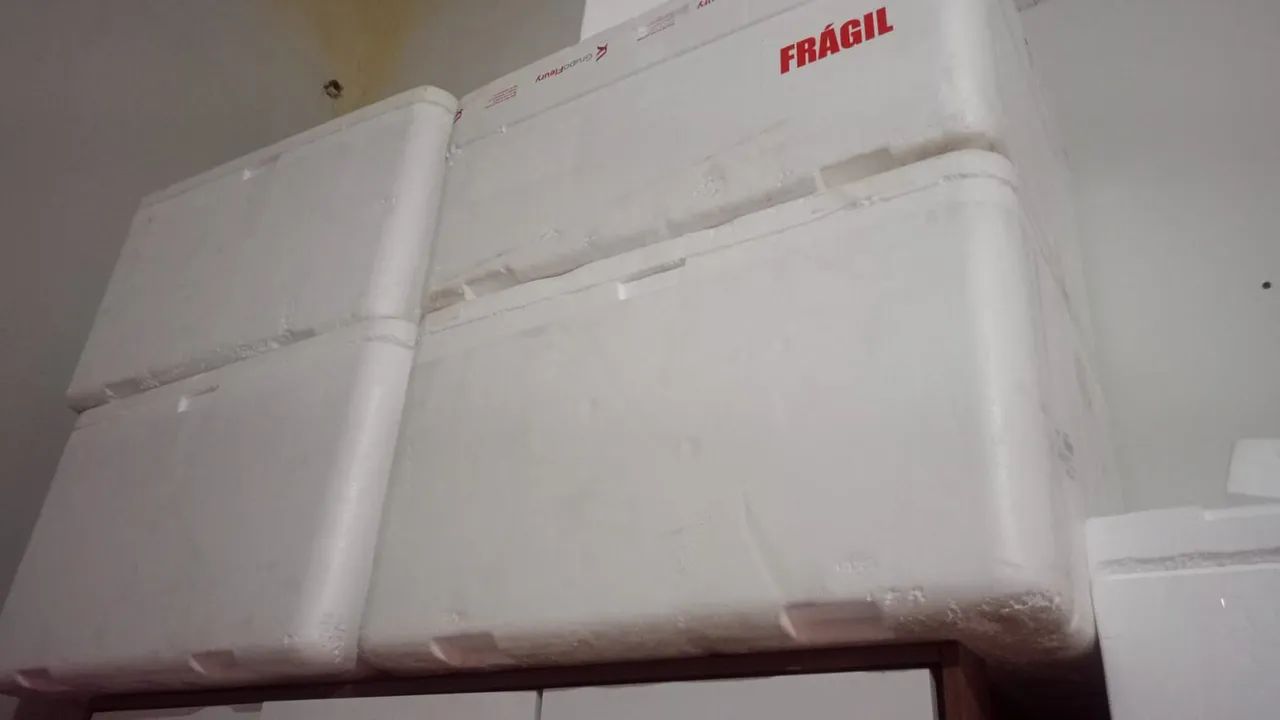 Caixa de isopor usadas 100 litros  - Foto 3