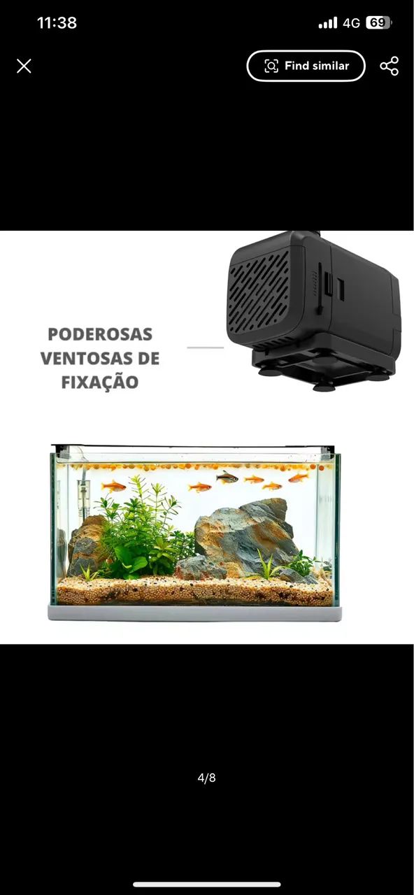 Bomba de água submersa 2000lts - Foto 4