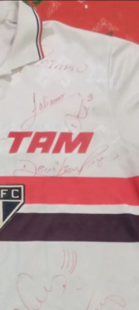 Camiseta SPFC AUTOGRAFADA  - Foto 2